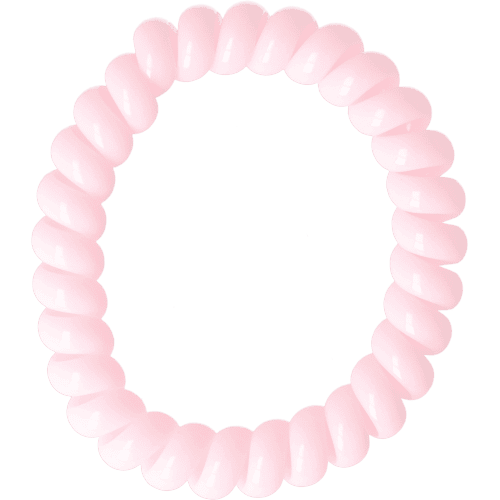 Spiral-Haargummis Pink-Mix