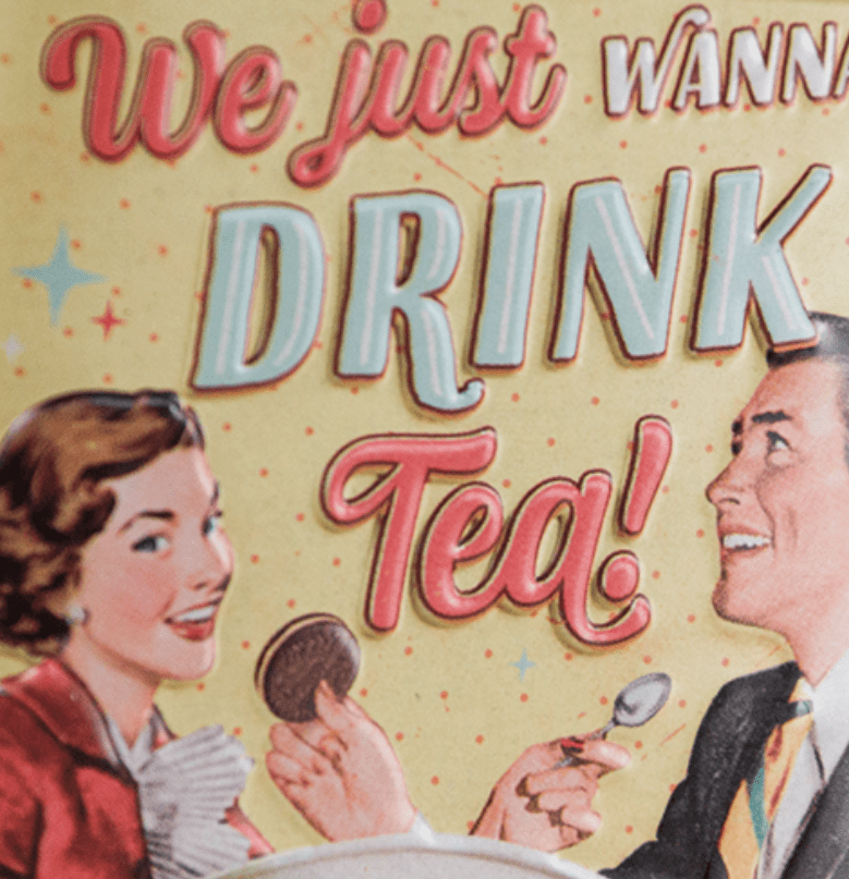 Geschenkdose Drink Tea Geschenkdose Drink Tea