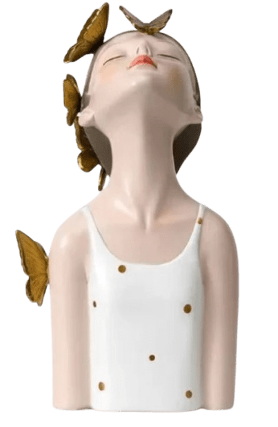 Mädchen mit Schmetterlingen