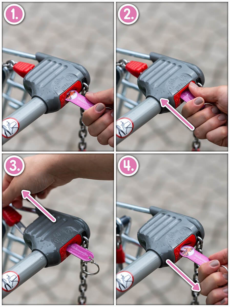 Einkaufswagenlöser Be my Baby Einkaufswagenlöser Be my Baby