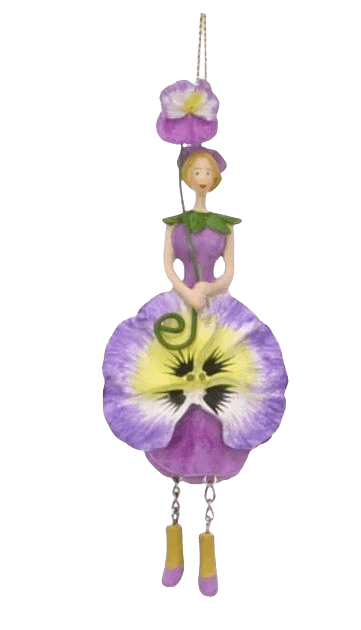 Blumenmädchen Stiefmütterchen Blumenmädchen Stiefmütterchen