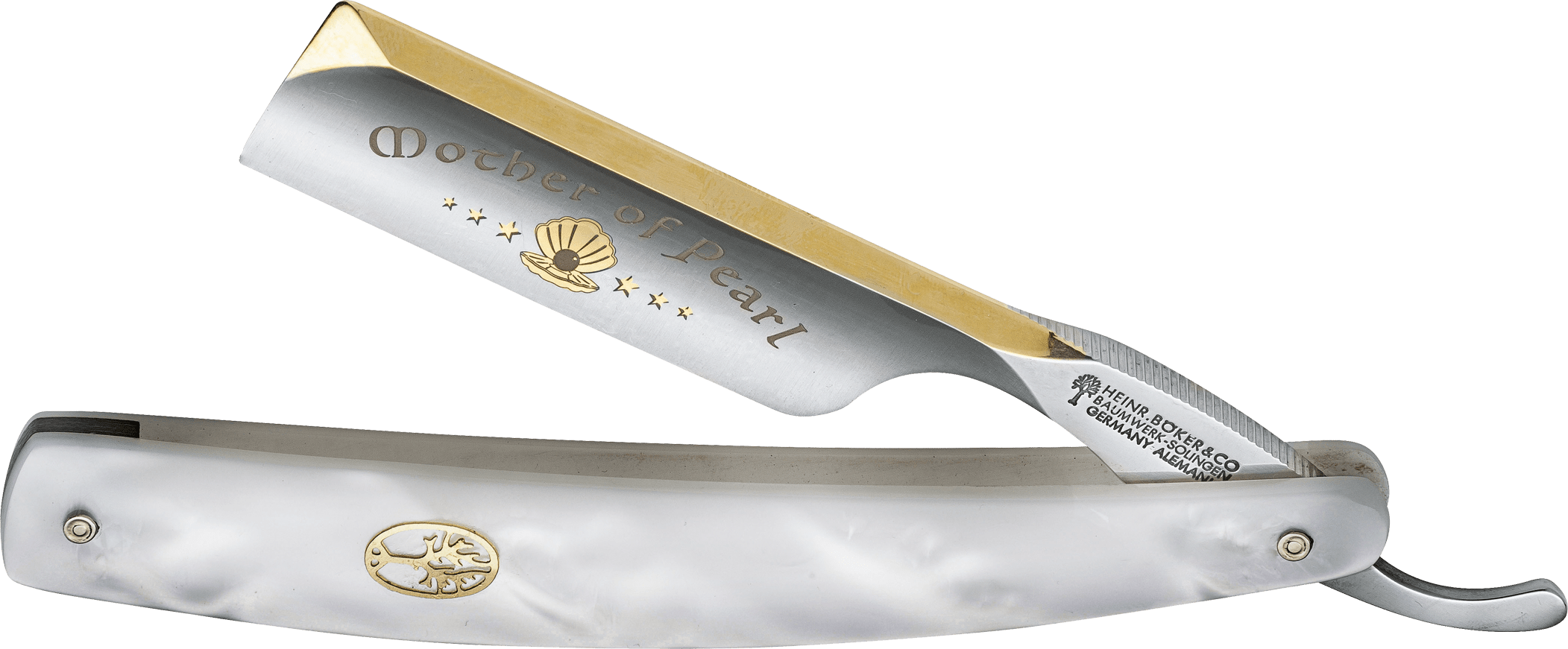 Rasiermesser Mother of Pearl 2.0 Böker Rasiermesser Mother of Pearl 2.0 ohne Hintergrund