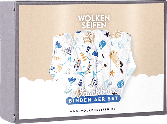Waschbare Binden 4er Set Waschbare Binden 4er Set