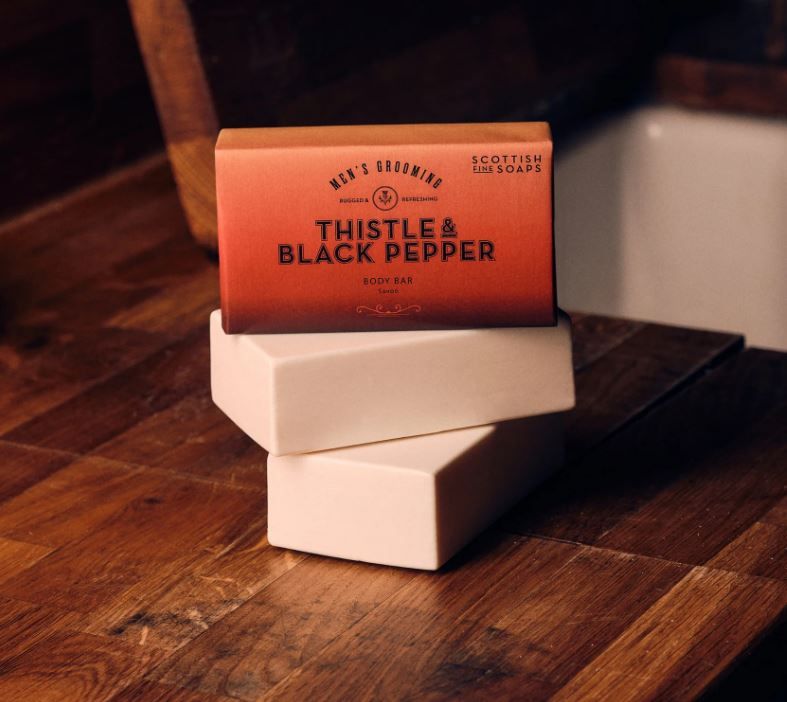 Thistle & Black Pepper Body Bar