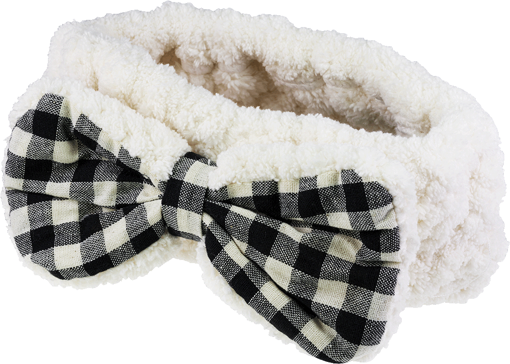 Make-Up-Haarband Creme + Karoschleife Make-Up-Haarband Creme + Karoschleife