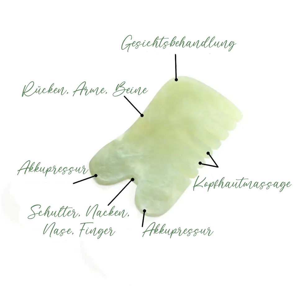 Gua-Sha-Kamm Jade