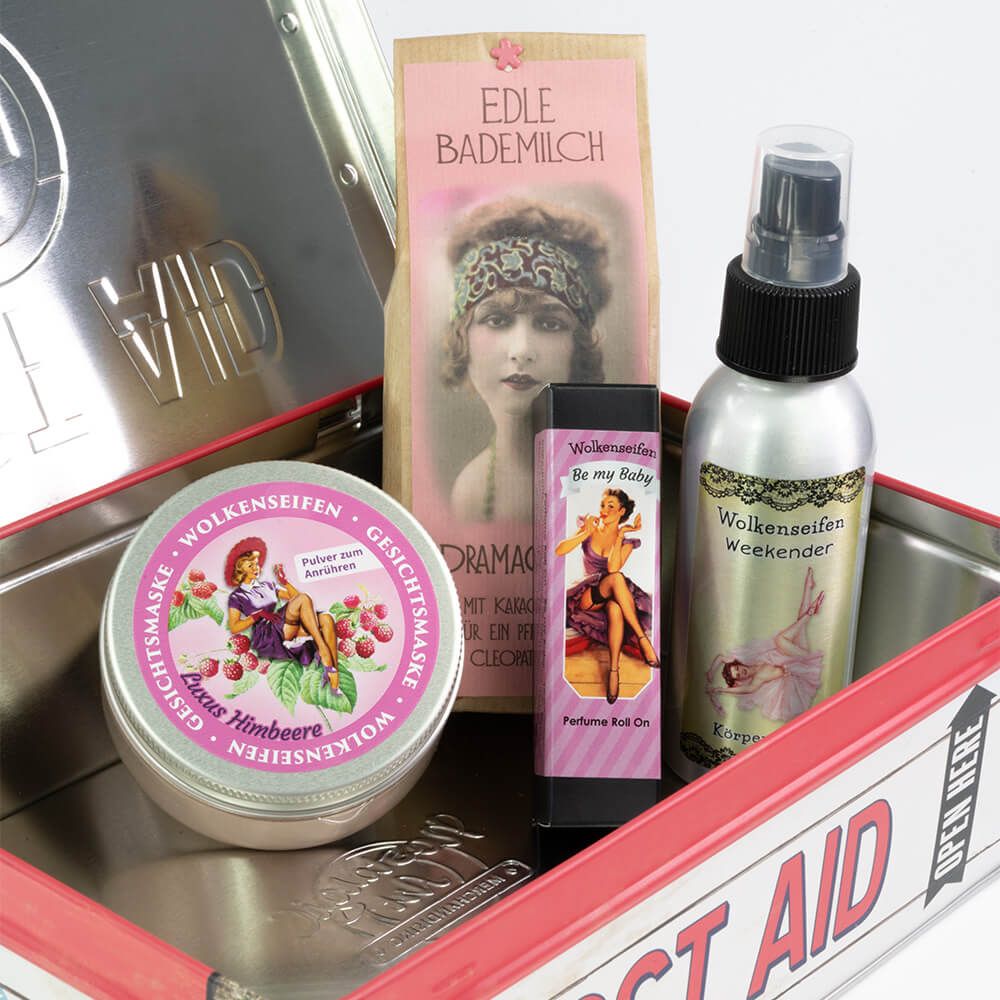 Geschenkset First Aid blau