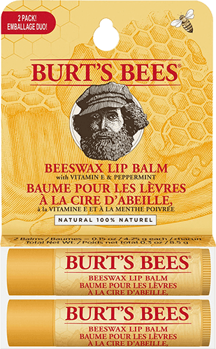 Beeswax Lip Balm Twin-Set Burt`s Bees Beeswax Lip Balm Twin-Set ohne Hintergrund