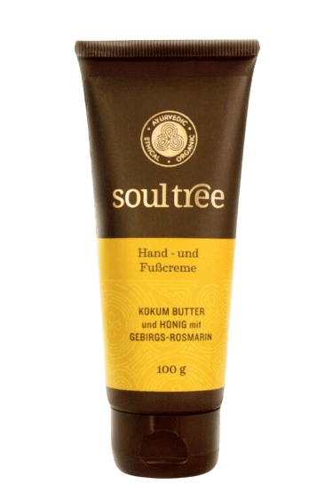 Ayurvedische Hand- und Fußcreme Soultree Ayurvedische Handcreme Kokumbutter