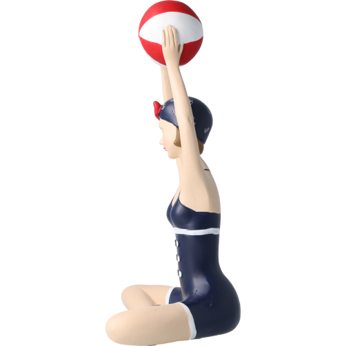 Pinup Schwimmerin Arme oben Pinup Schwimmerin Arme oben