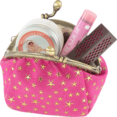 Mini-Clutch Sternchen Pink Mini-Clutch Sternchen Pink