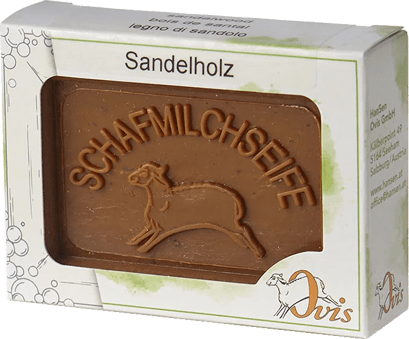 Schafmilchseife Sandelholz-Mandarine Ovis Schafmilchseife Sandelholz