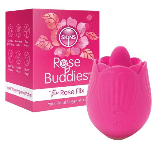 Skins Zungenvibrator The Rose Flix