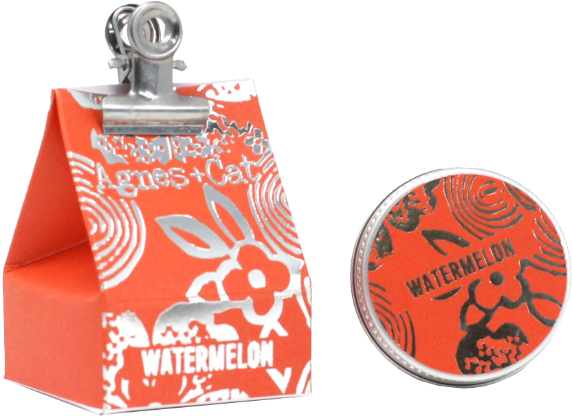 Lipbalm Watermelon Agnes+Cat Lipbalm Watermelon ohne Hintergrund
