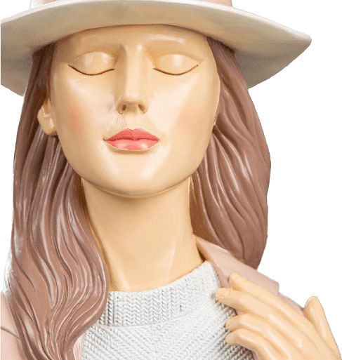 Herbst-Lady mit Hut Herbst-Lady mit Hut