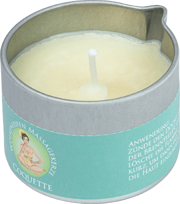 Körperöl- und Pflegekerze Coquette Körperöl- und Pflegekerze Coquette