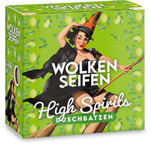Duschbatzen High Spirits - seifenfreie Pflege Duschbatzen High Spirits - seifenfreie Pflege