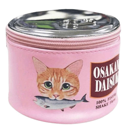 Dosentasche Rosa Kosmetiktasche katzenfutterdose