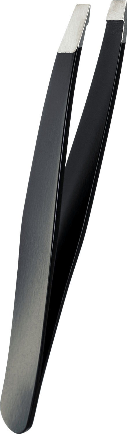 Kosmetik-Pinzette schräg Schwarz Look To Go Nagellack Red