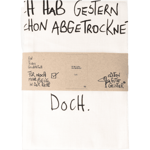 Geschirrtuch Gestern schon