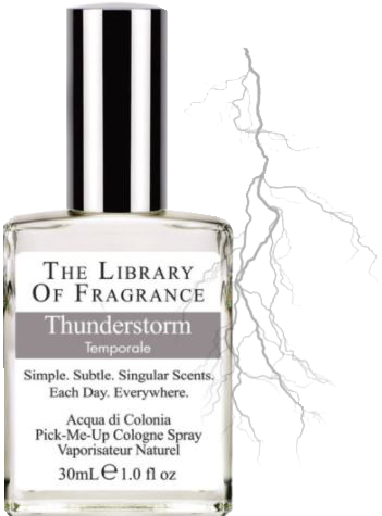 EdC Thunderstorm Library of Fragrance Thunderstorm ohne Hintergrund