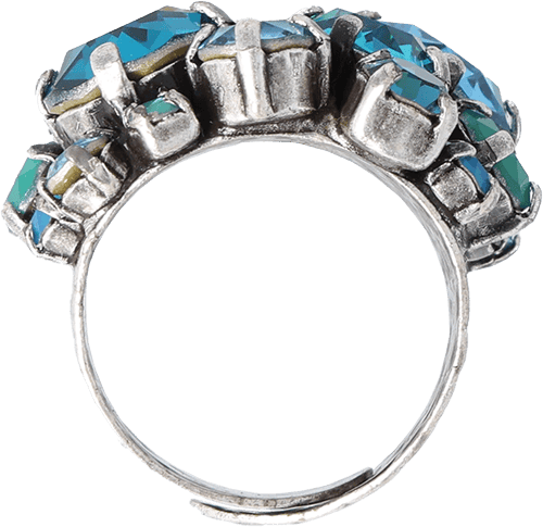 Ballroom Ring Blau-Grün Ballroom Ring Blau-Grün