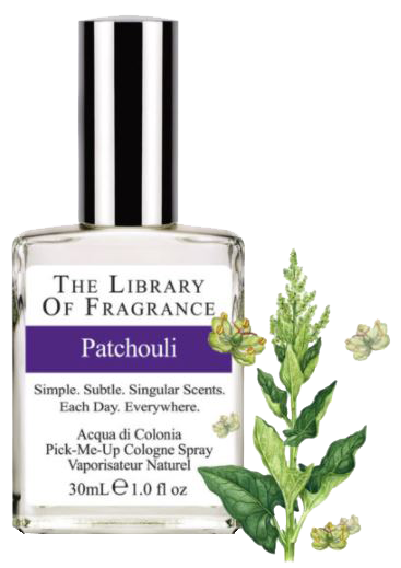 EdC Patchouli Library of Fragrance Patchouli ohne Hintergrund