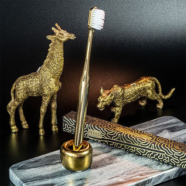 Zahnbürste Gold Zahnbürste Gold