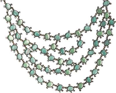 Melody Drops Collier Grün Melody Drops Collier Grün