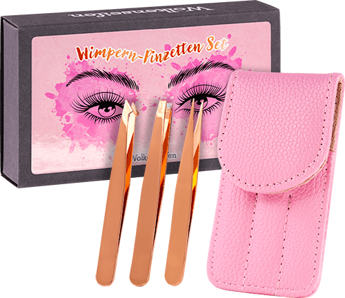 Wimpern-Pinzetten Set Wimpern-Pinzetten Set