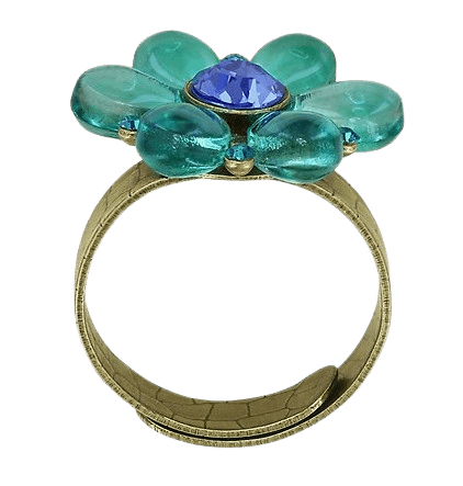 Daisy Love Ring Petrol Daisy Love Ring Petrol