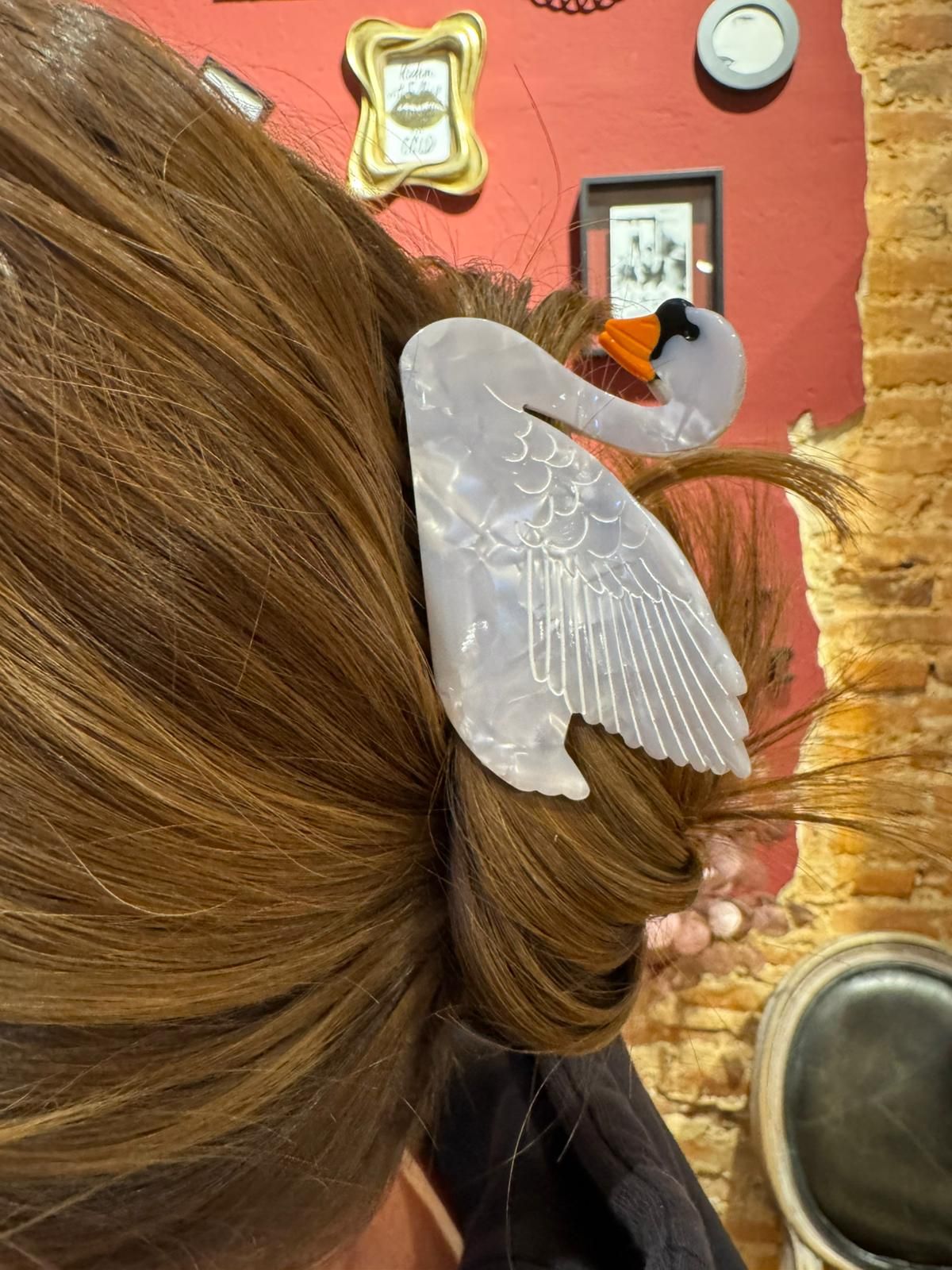 Haarkralle Schwan Haarkralle Schwan