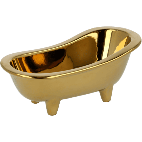 Wolkenseifen Keramik-Badewanne Ablage Gold
