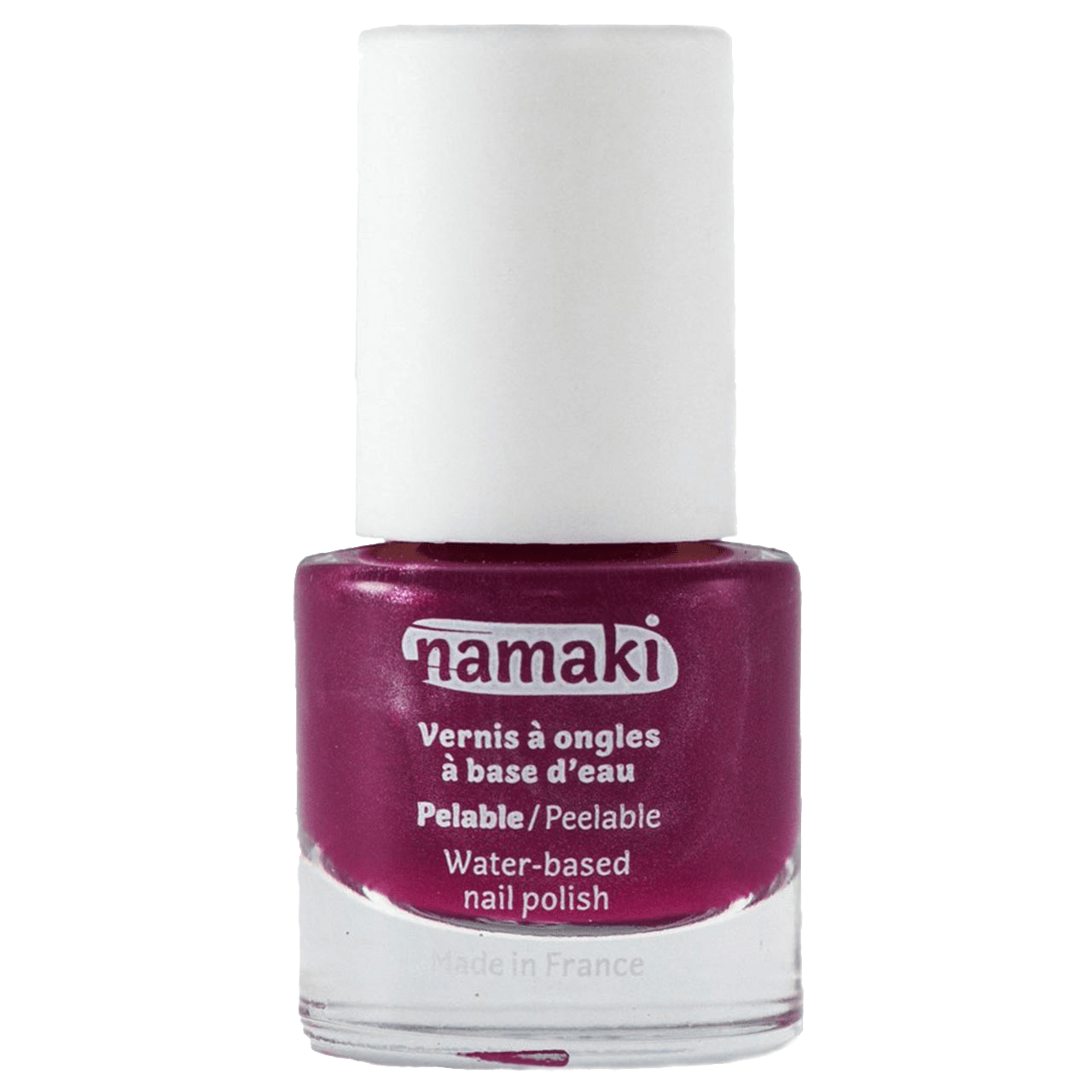 Bio-Kindernagellack Himbeere 03 Namaki Bio-Kindernagellack auf Wasserbasis Himbeere 03 ohne Hintergrund