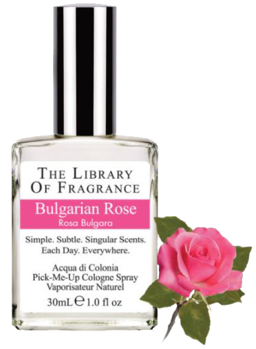 EdC Bulgarian Rose Library of Fragrance Bulgarian Rose ohne Hintergrund