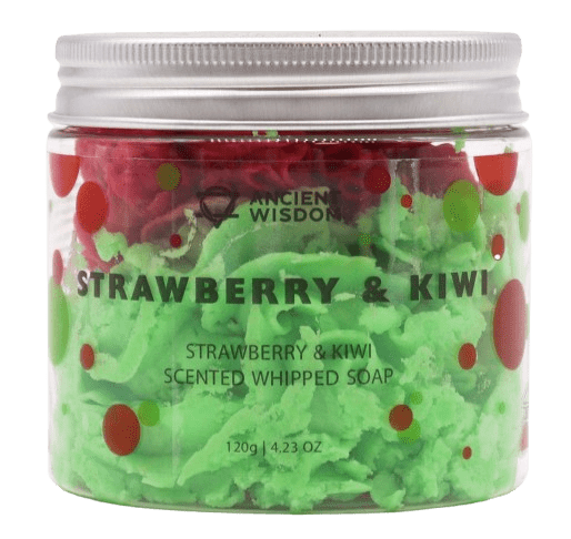 Whipped Cream Soap Strawberry Kiwi Whipped Cream Soap Strawberry Kiwi