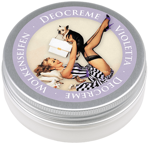 Deocreme Violetta 50 ml Deocreme Limited Edition Rosentraum ohne Hintergrund