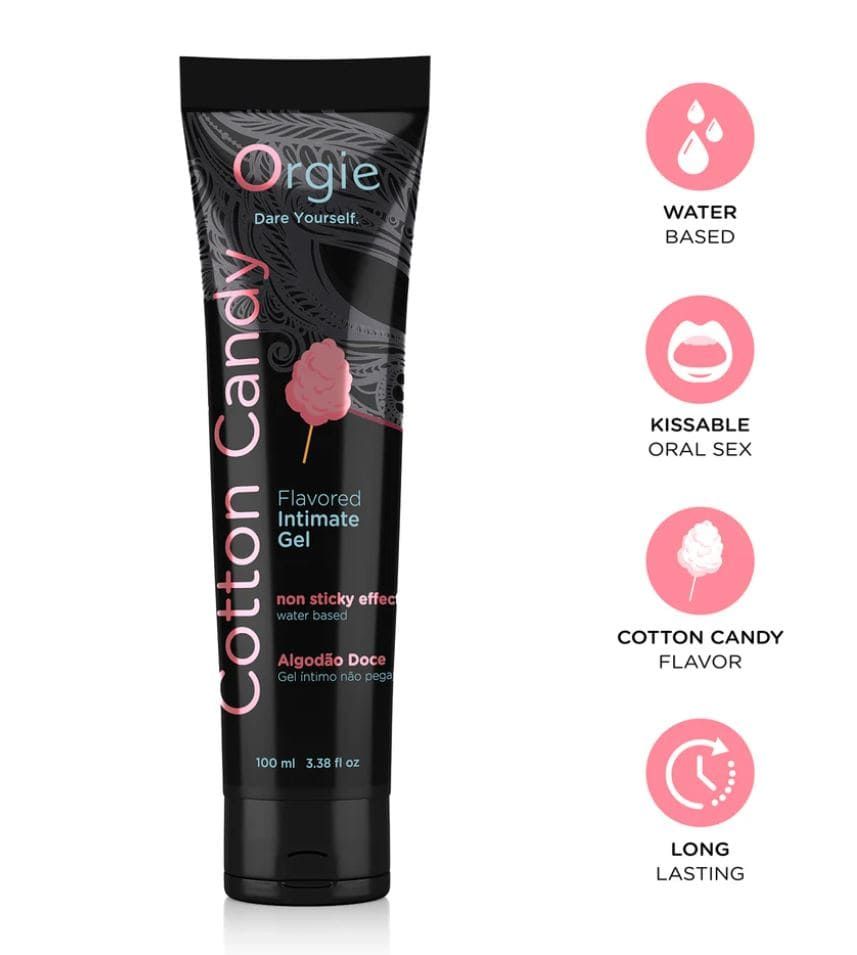 Zuckerwatte-Gleitgel