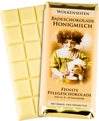 Badeschokolade Honigmilch Badeschokolade Honig mit Milch ohne Hintergrund