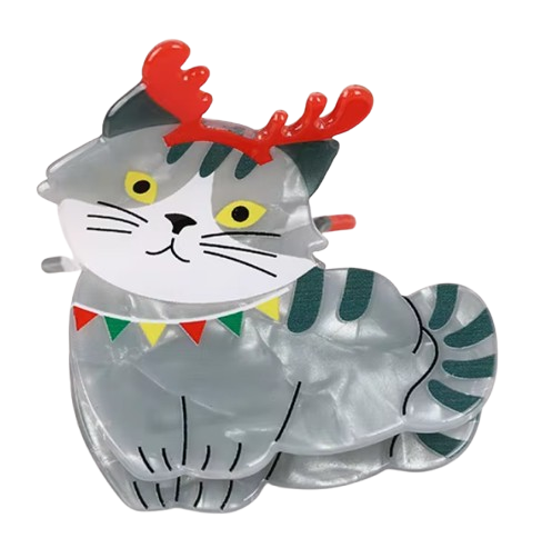 Haarkralle Xmas-Katze Haarkralle Xmas-Katze