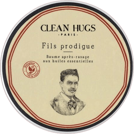 Bio-After-Shave-Balsam Clean Hugs Bio-After-Shave-Balsam ohne Hintergrund