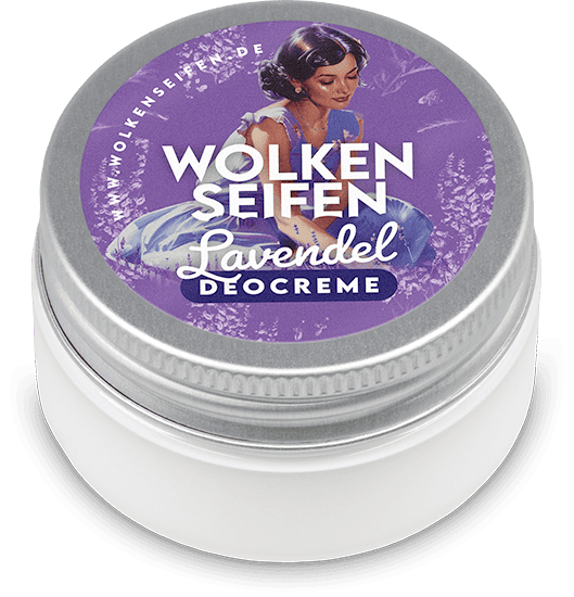 Deocreme Lavendel 25 ml Wolkenseifen Deocreme Lavendel