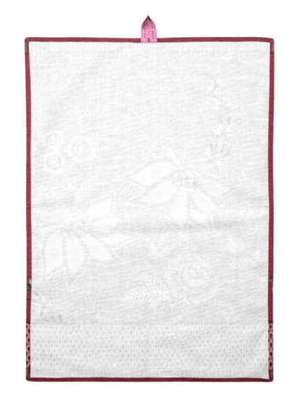 Geschirrtuch Festival Dunkelrosa