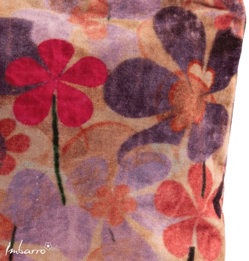 Samttasche Flowers Kiran