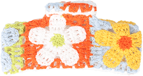 Haarkralle Strick Spring Haarkralle Strick Spring