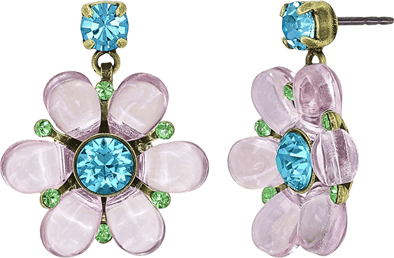 Daisy Love Ohrstecker hellrosa Daisy Love Ohrstecker hellrosa