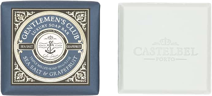 Gentlemens Club Sea Salt & Grapefruit Castelbel Gentlemens Club Patchouli ohne Hintergrund