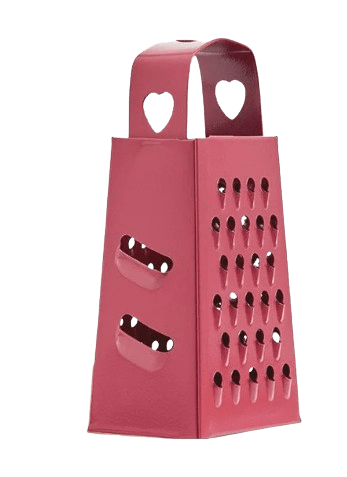 Mini Seifen-Reibe Rot Mini Seifenreibe Raspel