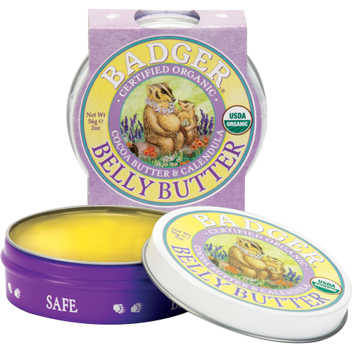 Badger Balm Belly Butter Badger Balm Belly Butter ohne Hintergrund