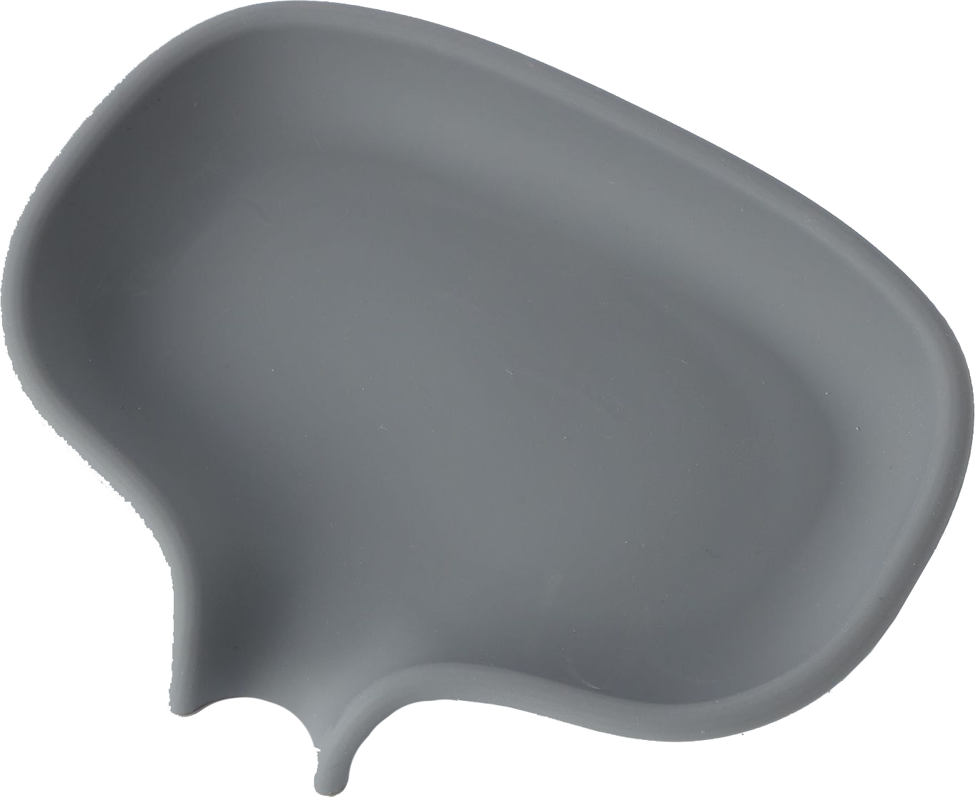 Silikonseifenablage groß Anthrazit Silikon Seifenablage